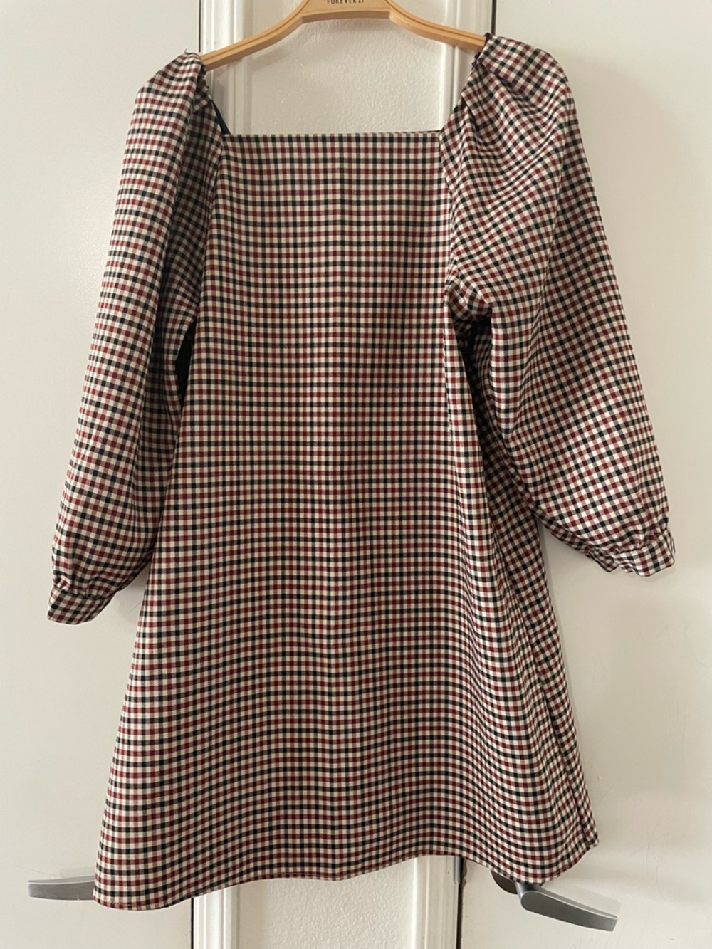 Zara plaid mini dress - Picture 2 of 3